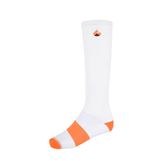 Compression Socks White/Orange