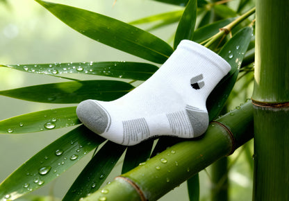 Running Socks Ankle White/Grey